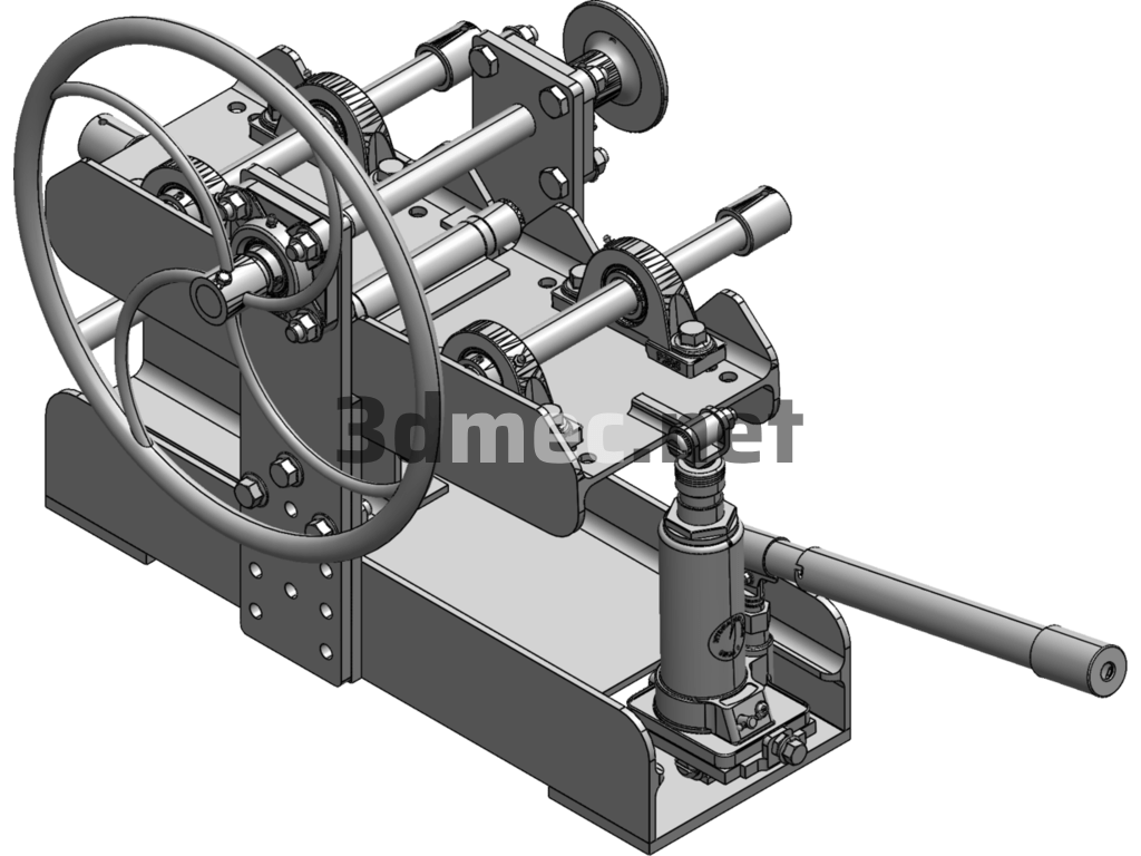 Binding Machine 3D Model - 3D Model SolidWorks Free Download