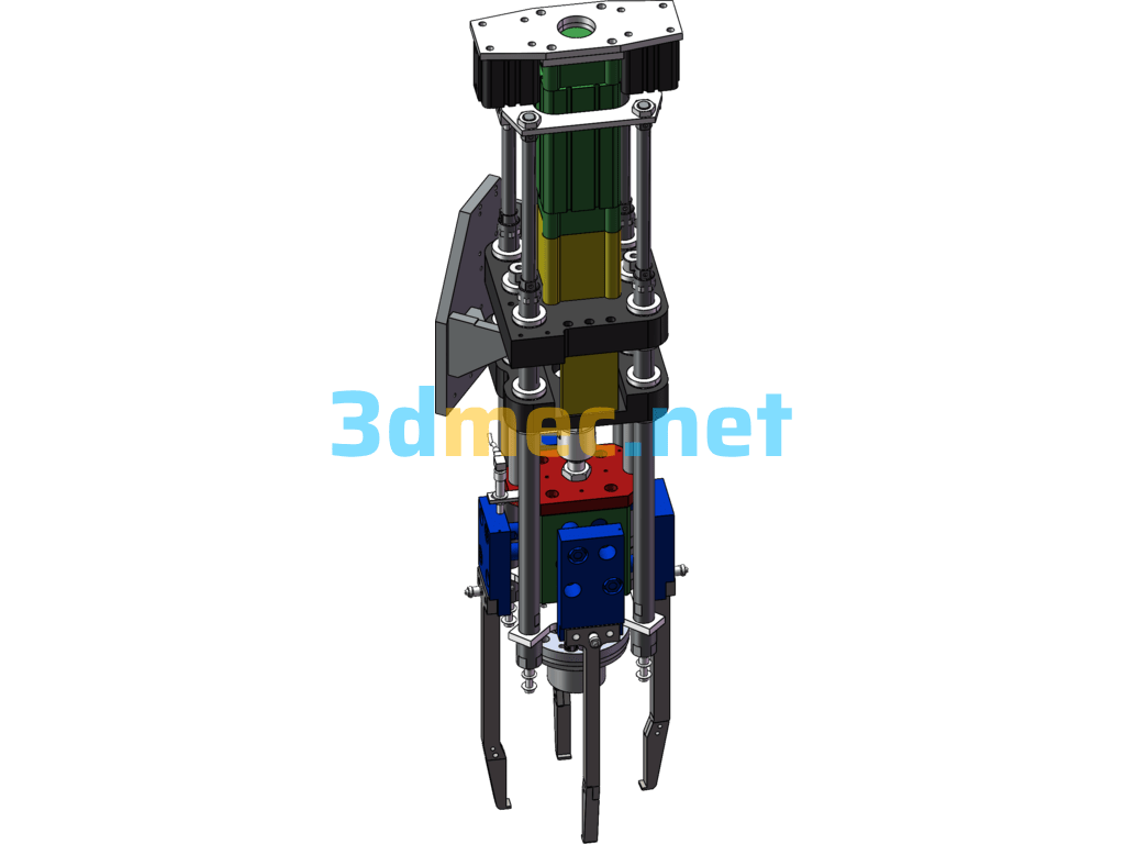 H18 Sorting Machine Robot - 3D Model SolidWorks Free Download