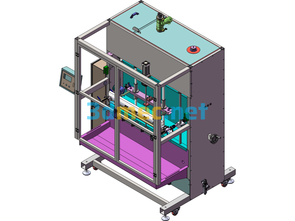 Filling Machine - 3D Model SolidWorks Free Download