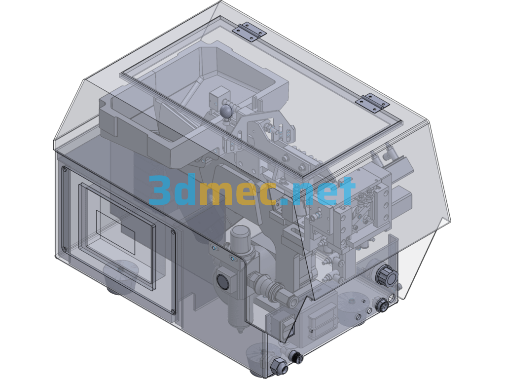 Screw Feeder - 3D Model SolidWorks Free Download