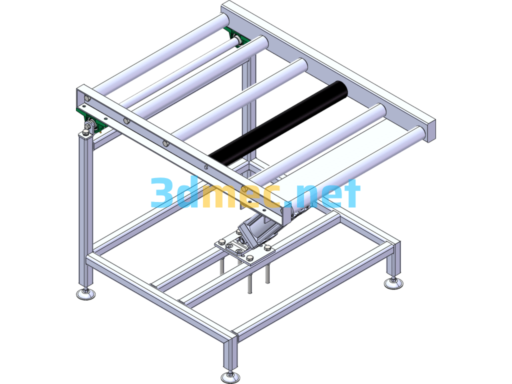 Flip Machine - 3D Model SolidWorks Free Download