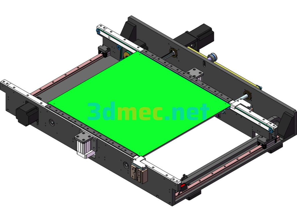 PCB Conveyor - 3D Model SolidWorks Free Download