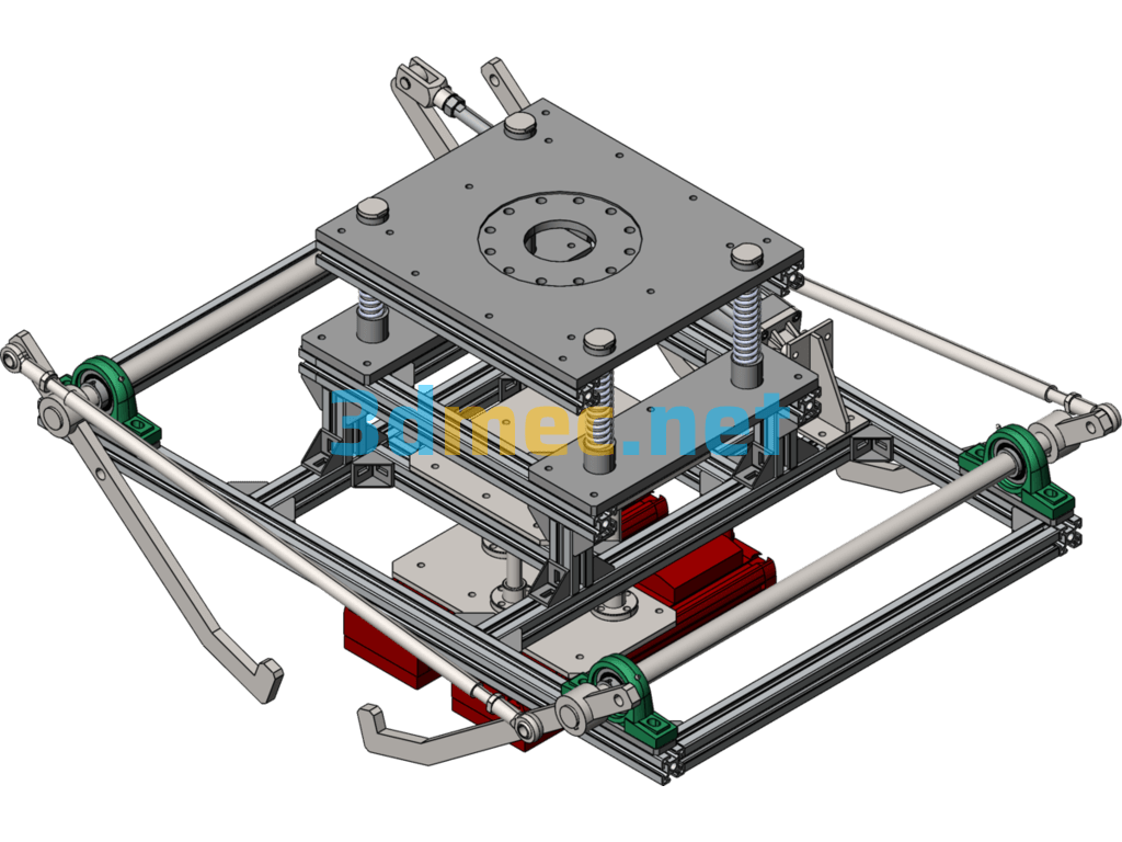 Robotic Gripper - 3D Model SolidWorks Free Download