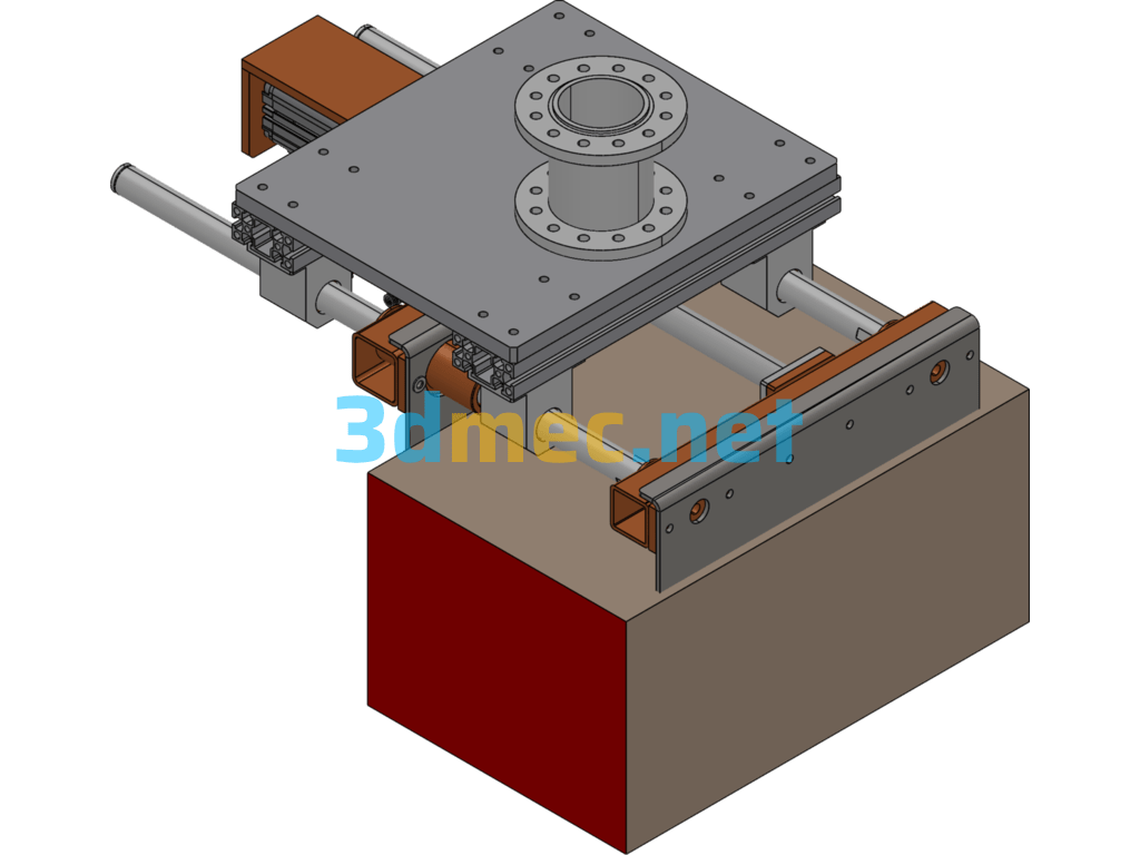 Robotic Clamping Fixture - 3D Model SolidWorks Free Download