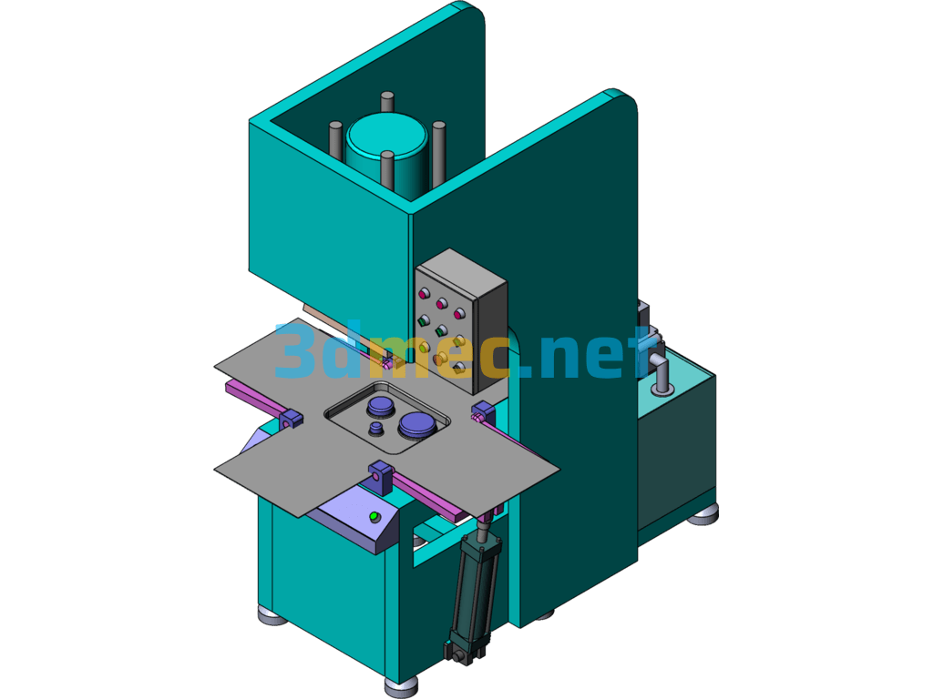 Dishwasher Bending Machine - 3D Model SolidWorks Free Download