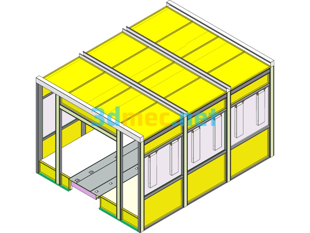 Rail Car Model - 3D Model SolidWorks Free Download