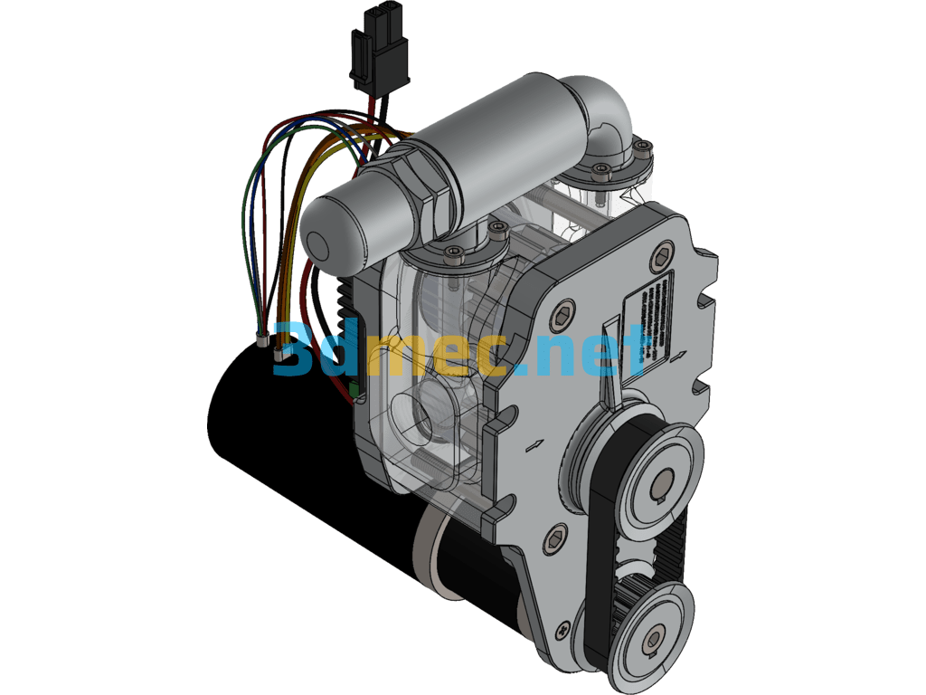 Gear Pump Model - 3D Model SolidWorks Free Download