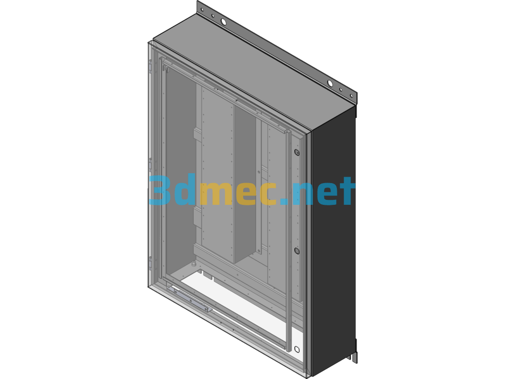 Distribution Box - 3D Model SolidWorks Free Download