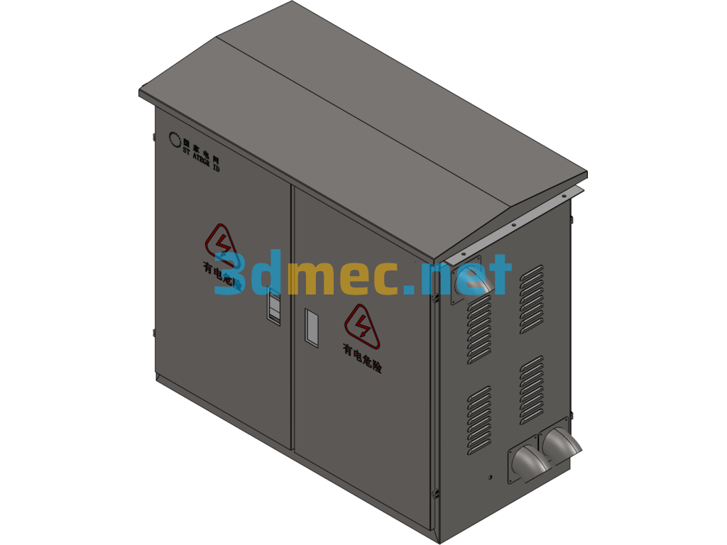 Sheet Metal Cabinet Detailed JP Cabinet - 3D Model SolidWorks Free Download