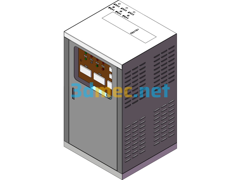 Weizheng Electrical Box - 3D Model SolidWorks Free Download