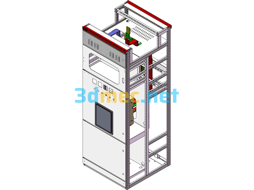 Sheet Metal Cabinet GCH Incoming Line Cabinet - 3D Model SolidWorks Free Download