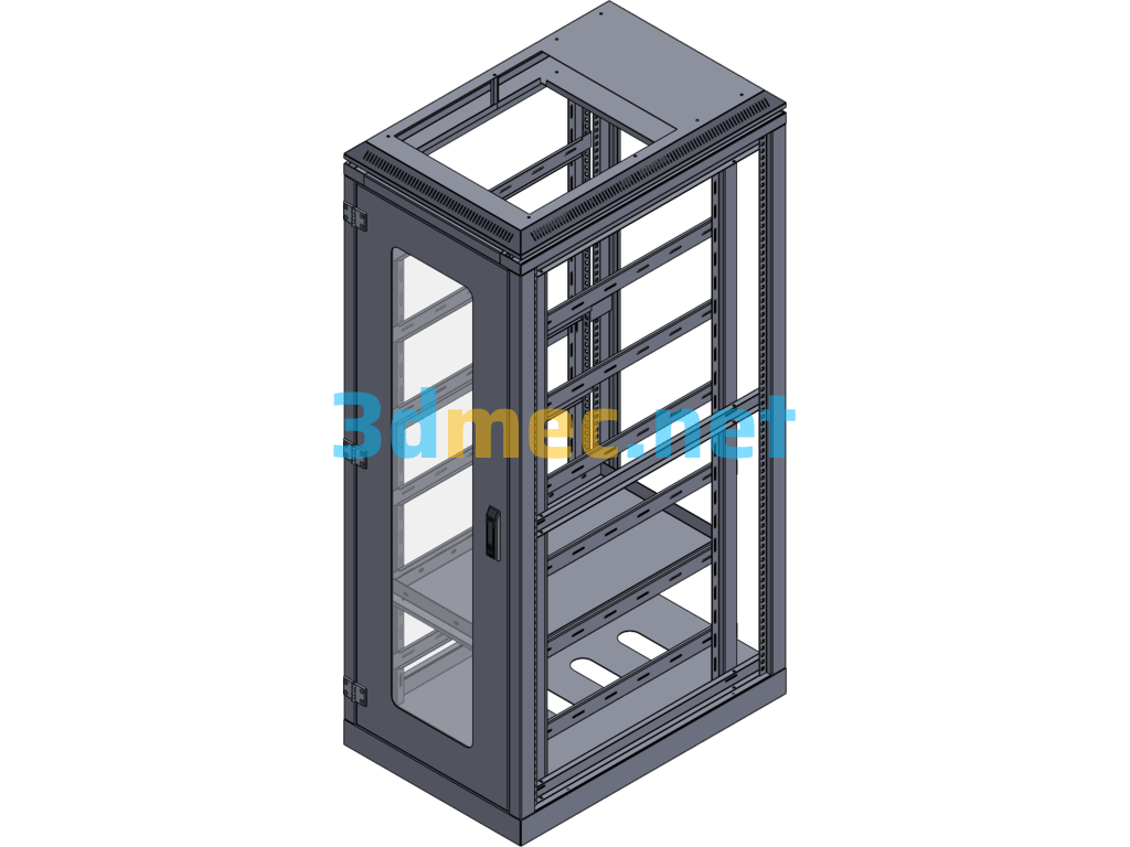 Sheet Metal Cabinets And Motorized Cabinets - 3D Model SolidWorks Free Download