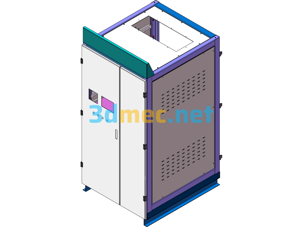 Sheet Metal Cabinet New Senwei Cabinet - 3D Model SolidWorks Free Download