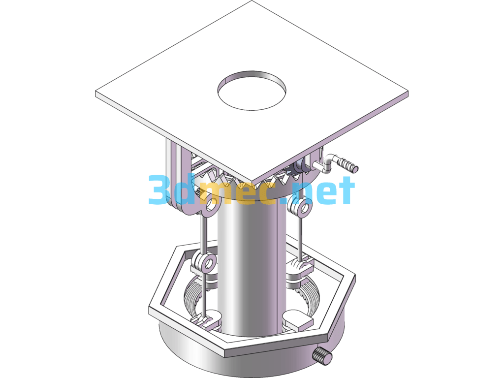 Tree Blessing Tools - 3D Model SolidWorks Free Download