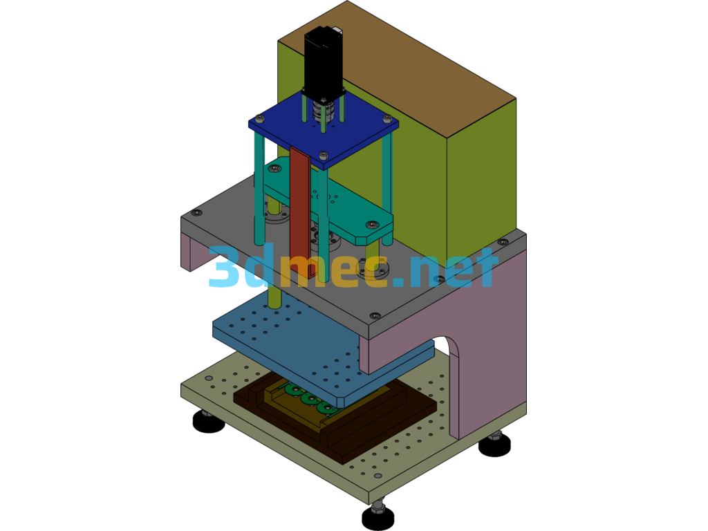 PCB General Press - 3D Model SolidWorks Free Download