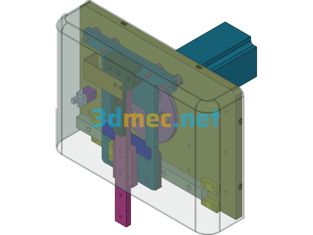 PPU100SF-Feeding Mechanism - 3D Model SolidWorks Free Download