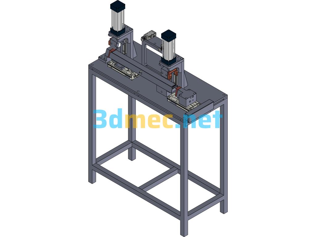 Oil Cup Laser Welding Fixture - 3D Model SolidWorks Free Download