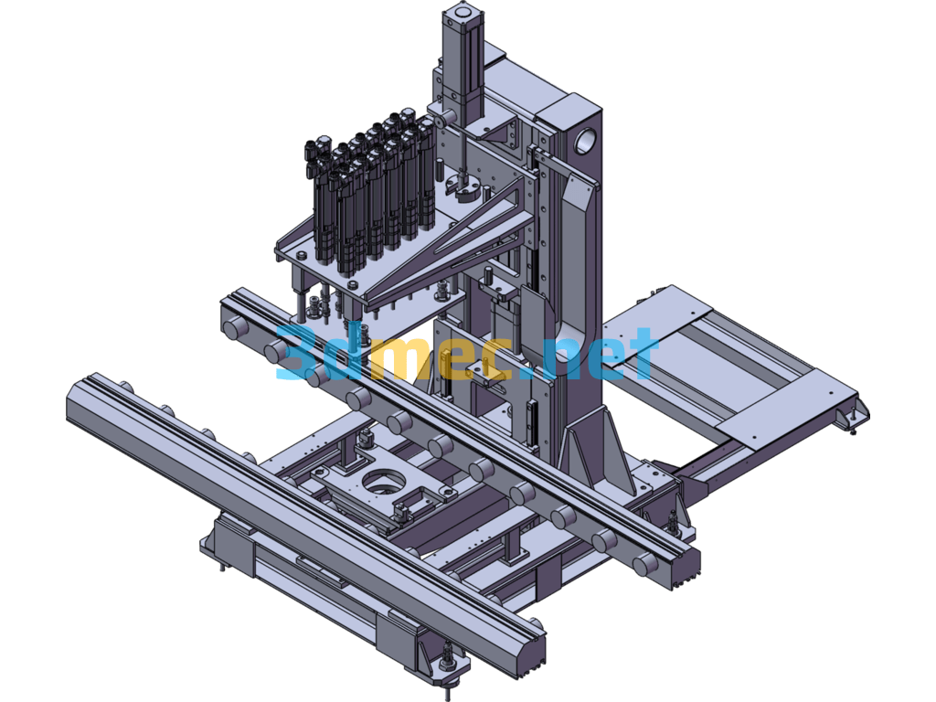 Automatic Screw Tightening Machine - 3D Model SolidWorks Free Download