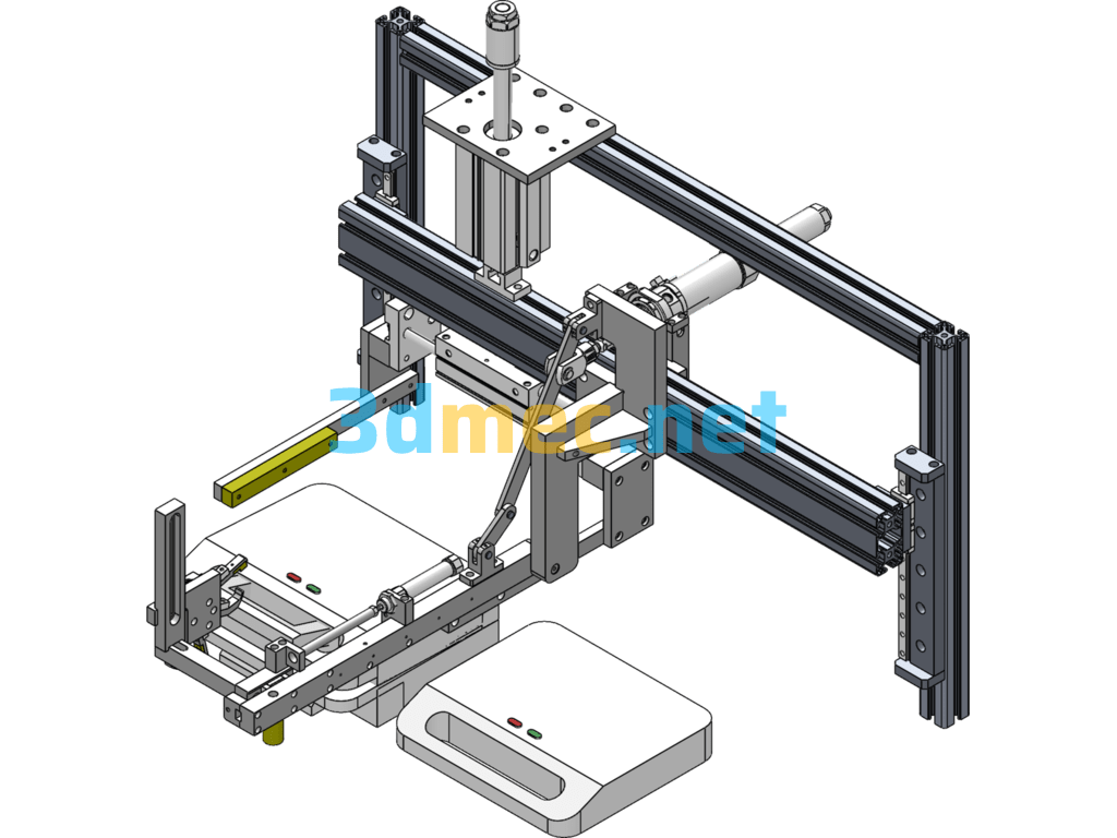 Sandwich Opening Robot - 3D Model SolidWorks Free Download