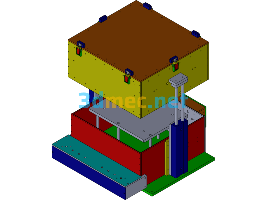 Sheid Box Signal Shielding Box - 3D Model SolidWorks Free Download