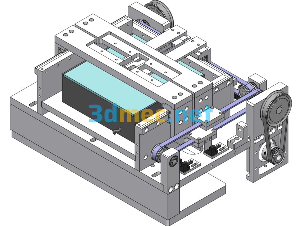 Centering And Positioning Mechanism - 3D Model SolidWorks Free Download