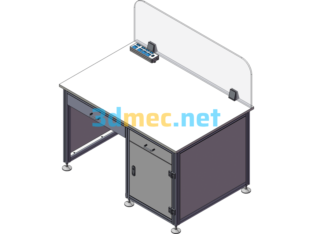 Operating Table - 3D Model SolidWorks Free Download