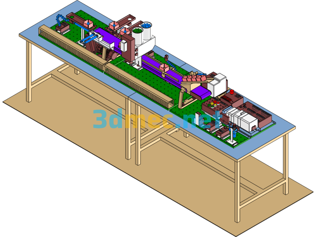 PCB Welding Machine Equipment Design Model - 3D Model SolidWorks Free Download