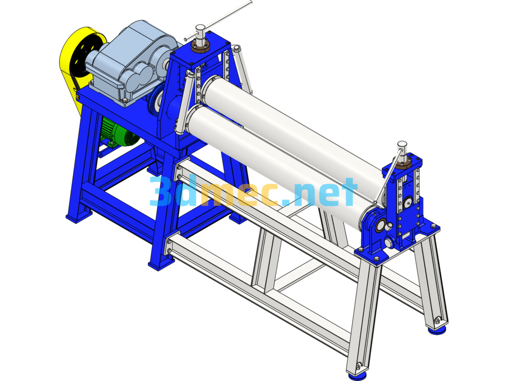 Rolling Mill Design Model - 3D Model SolidWorks Free Download