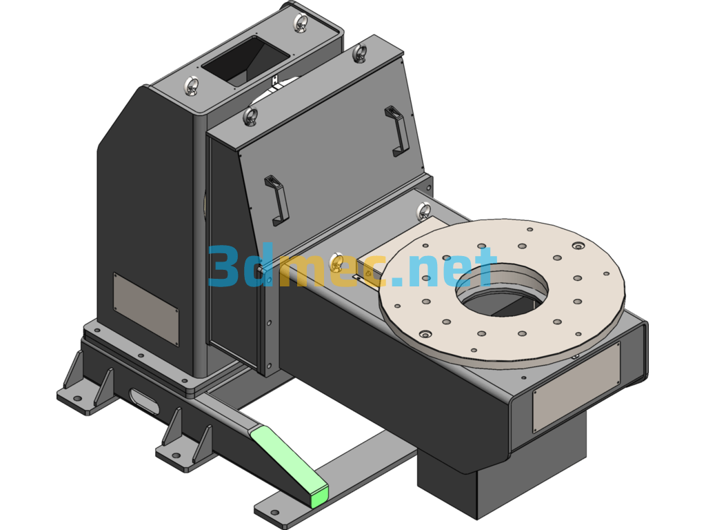 L-Type Positioner - 3D Model Exported Free Download