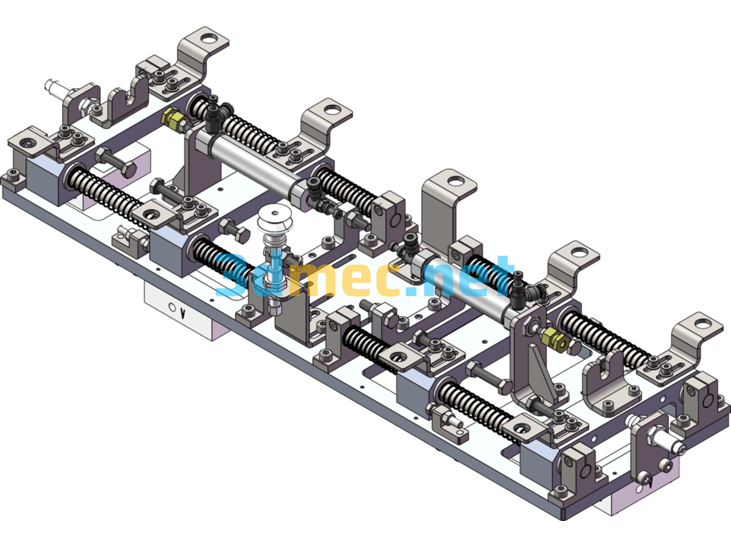 Spacing Mechanism - 3D Model SolidWorks Free Download