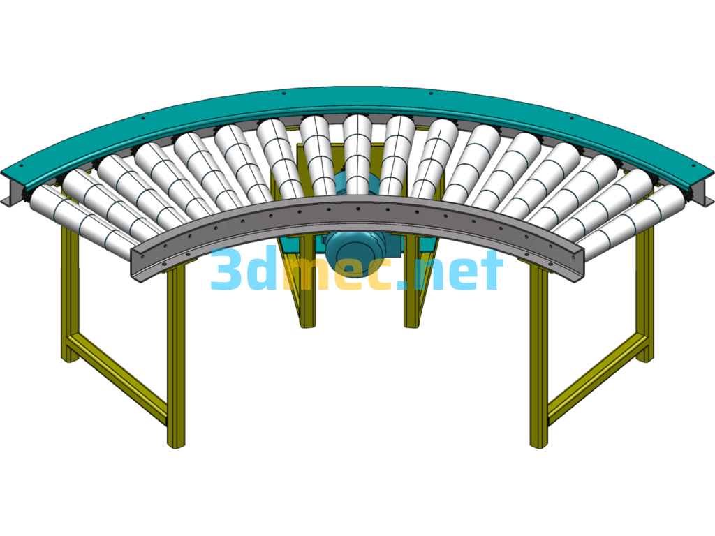 90° Turning Machine - 3D Model SolidWorks Free Download