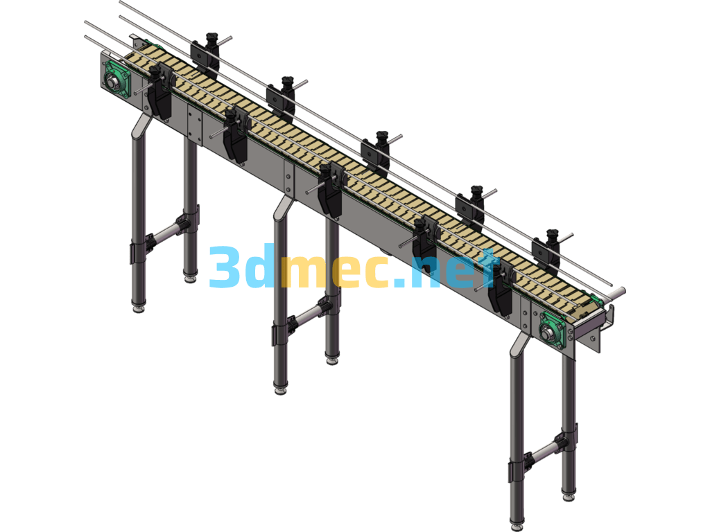 Conveyor - 3D Model SolidWorks Free Download