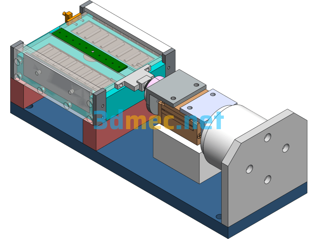 Micro Fastener Anti-Loosening Performance Test Bench - 3D Model SolidWorks Free Download