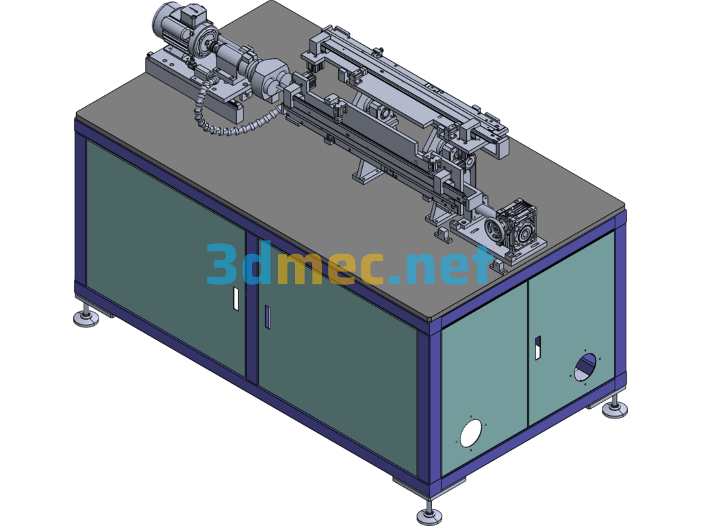 Automatic Chamfering Machine - 3D Model SolidWorks Free Download