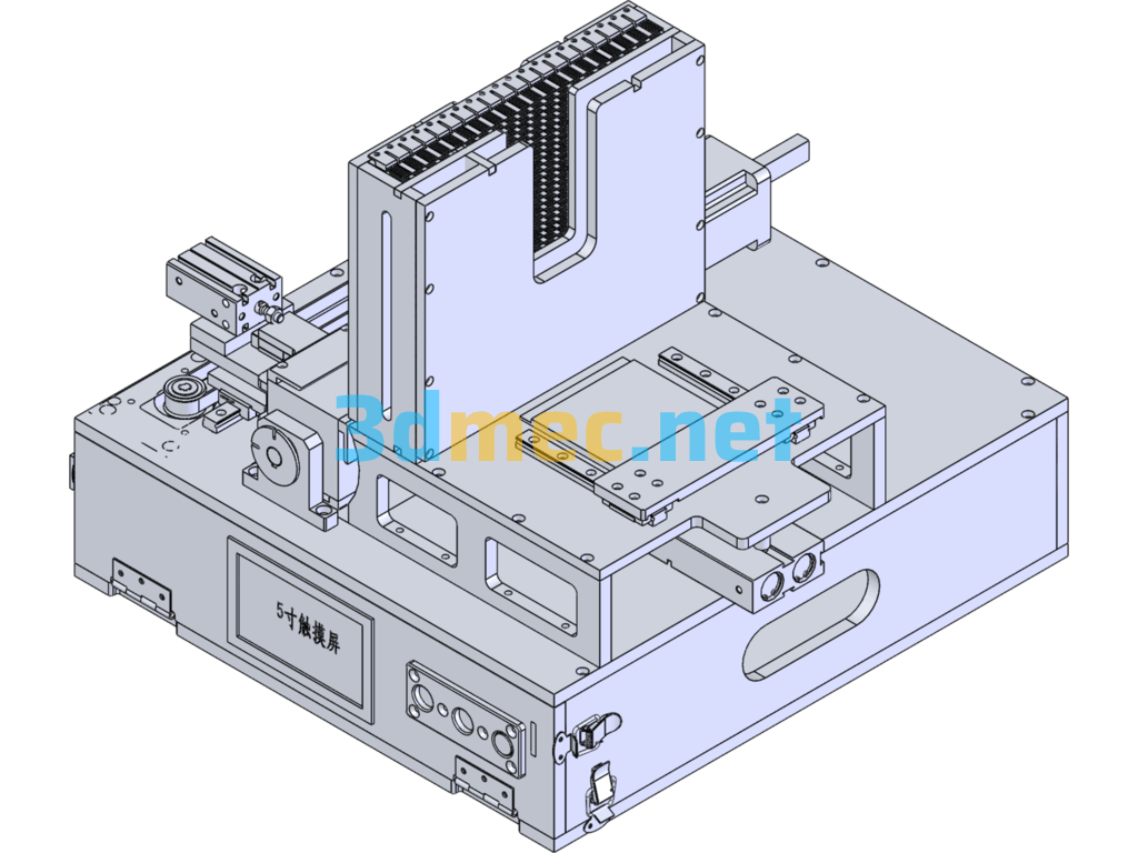 Automatic Feeding Fixture - 3D Model SolidWorks Free Download