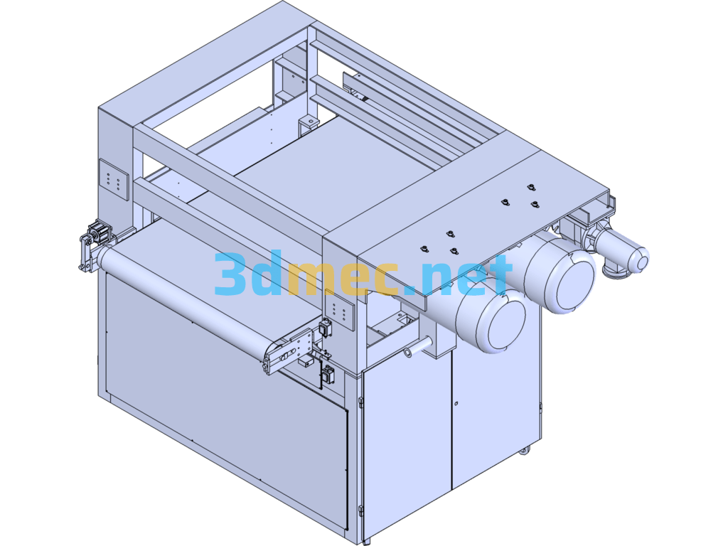 Automatic Polishing Equipment - 3D Model SolidWorks Free Download