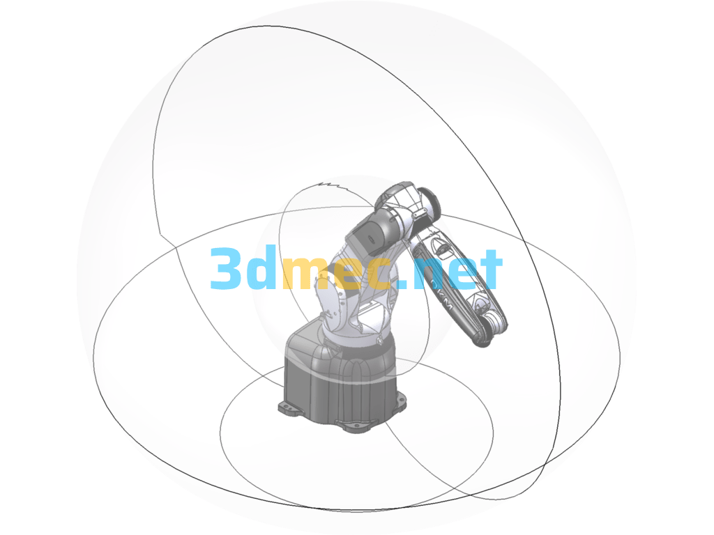 Full Series Drawings Of Lie Group Manipulators Scara Four-Axis Spider Hand Parallel Six-Axis Manipulator 800M (Including Detailed PDF Instructions) - 3D Model SolidWorks Free Download