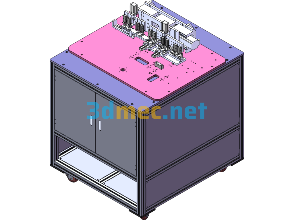 Electric Measuring Transfer Mechanism - 3D Model SolidWorks Free Download