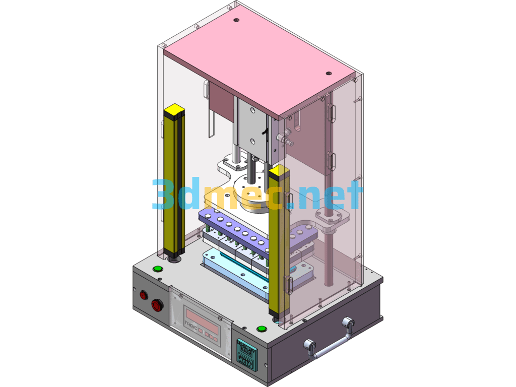 Desktop Laminating Machine - 3D Model SolidWorks Free Download