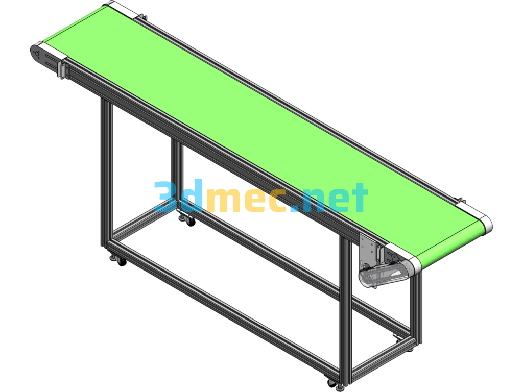 1-6m Belt Line - 3D Model SolidWorks Free Download