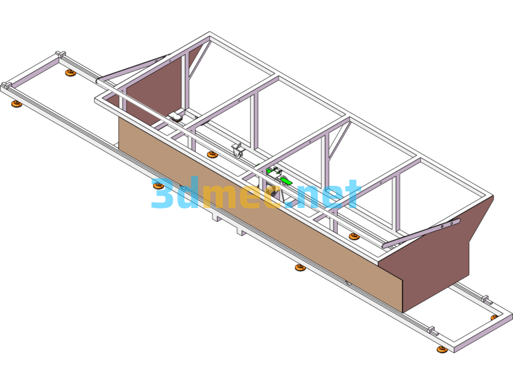 Sewing Conveyor Mechanism - 3D Model SolidWorks Free Download