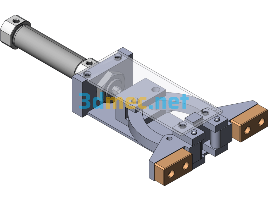 Mechanical Fingers - 3D Model SolidWorks Free Download