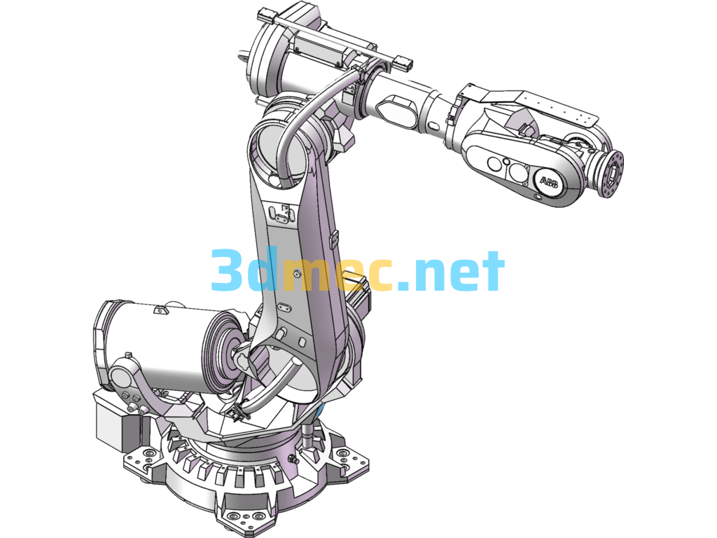 ABB Robot + Dressing System - 3D Model SolidWorks Free Download