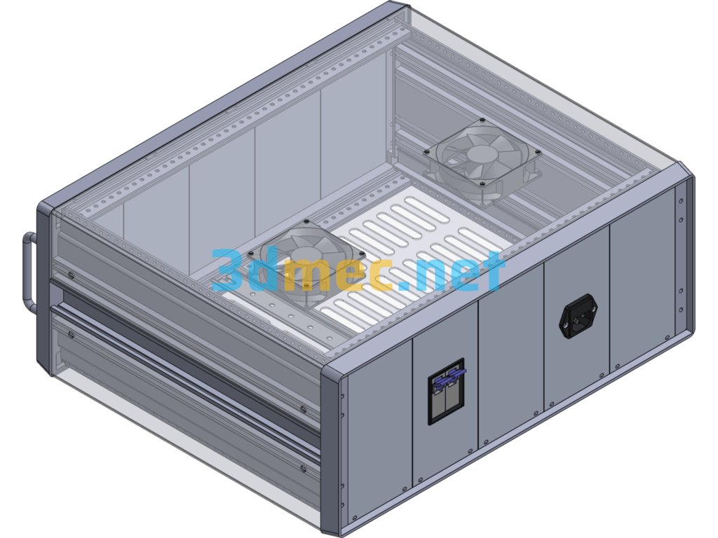 Load Bank - 3D Model SolidWorks Free Download