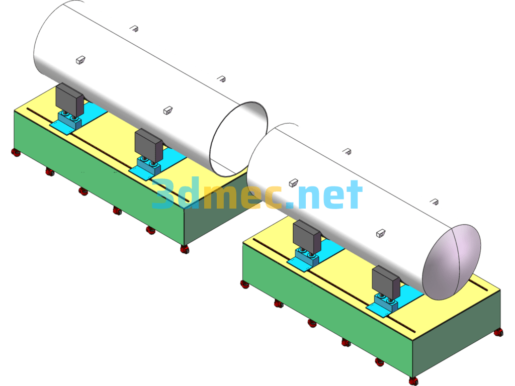 Horizontal Assembly Vehicle - 3D Model SolidWorks Free Download