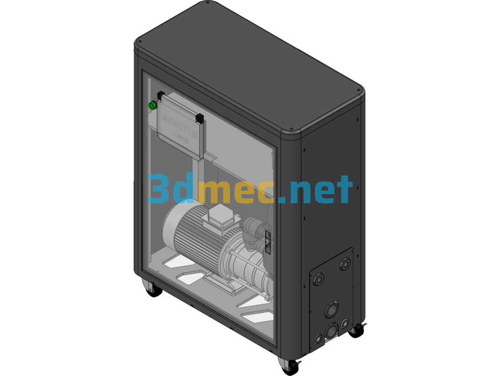 Cooling Machine 3D Model - 3D Model SolidWorks Free Download