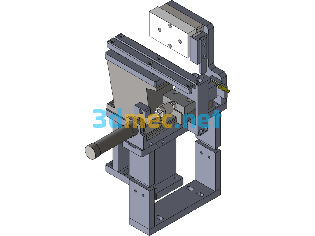 JDDZ Terminal Material Distribution Mechanism - 3D Model SolidWorks Free Download