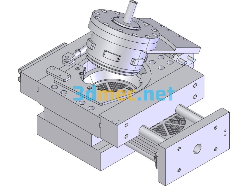 Rubber Filter Head - 3D Model SolidWorks Free Download