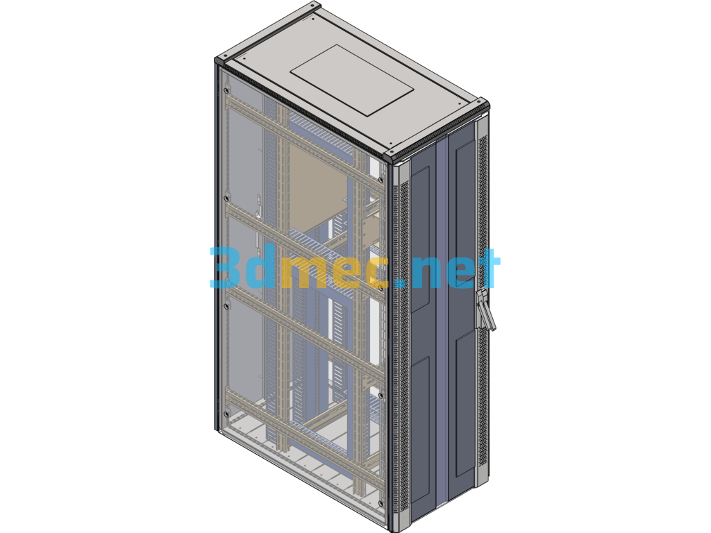 10% Off Profile Cabinet - 3D Model SolidWorks Free Download