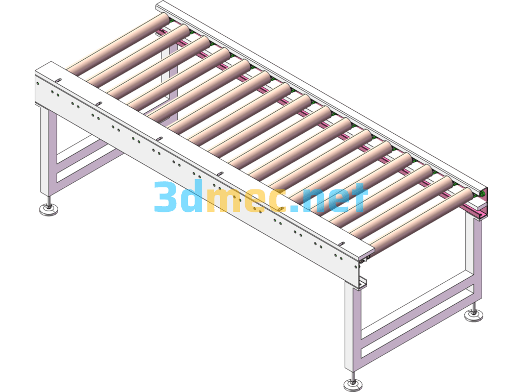 Roller Wire (Size Editable) - 3D Model SolidWorks Free Download